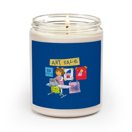 Discover Arthur Distressed D.w. Art Sale Scented Candles