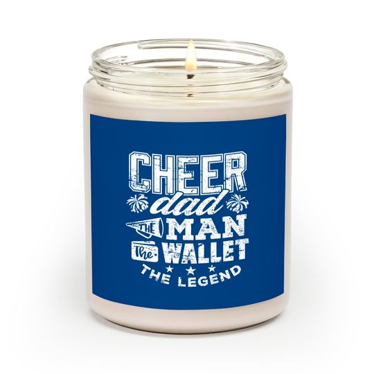 Discover Cheerleader Dad Funny Gift Inspired Scented Candles
