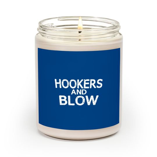 Discover Hookers And Blow Funny Scented Candles College Participation Gift Scented Candles