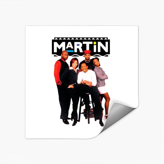 Discover 90s Martin TV Show - Martin - Stickers