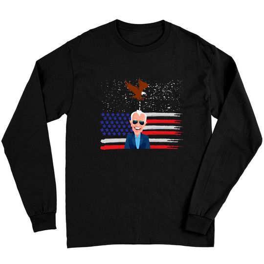 Discover Biden Bird Poop The Birds Dont Even Like Biden T-Shirt, hoodie, sweater and long sleeve Long Sleeves