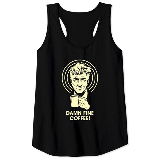 Discover Fine Coffee - David Lynch - Tank Tops