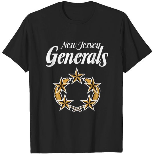 Discover New Jersey Generals - New Jersey Generals - T-Shirt