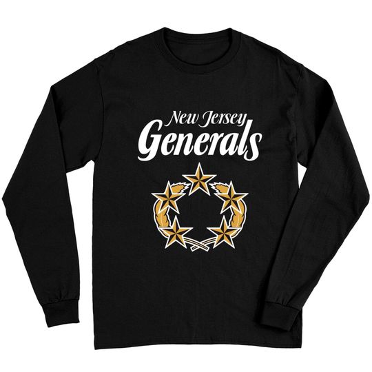 Discover New Jersey Generals - New Jersey Generals - Long Sleeves