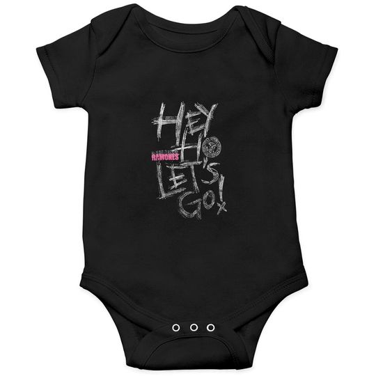 Discover The Ramones Hey Ho Lets Go Punk Rock Onesie Onesie