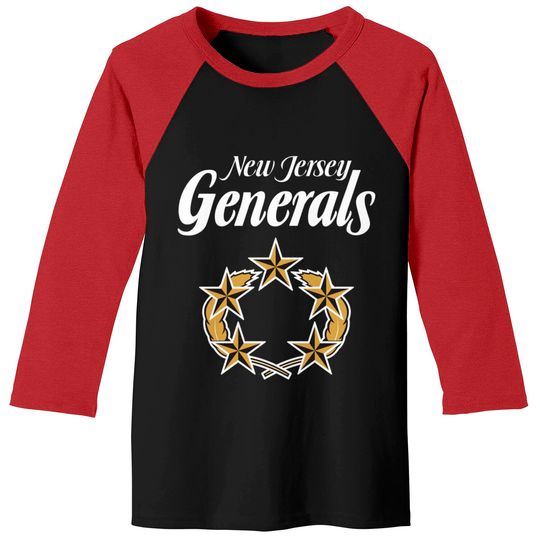 Discover New Jersey Generals - New Jersey Generals - Baseball Tees