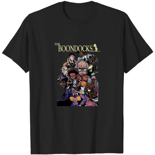 Discover Vintage The Boondocks Cartoon TV Series T Shirt, It Ain't Luck It's About Heart Shirt