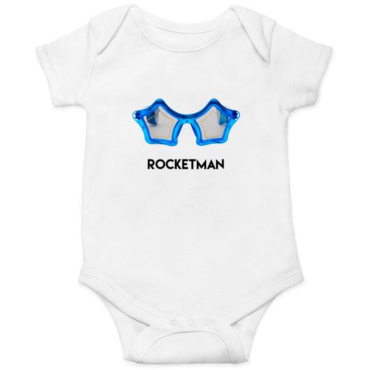 Discover Elton John Concert Onesie. Rocketman with Blue sunglasses