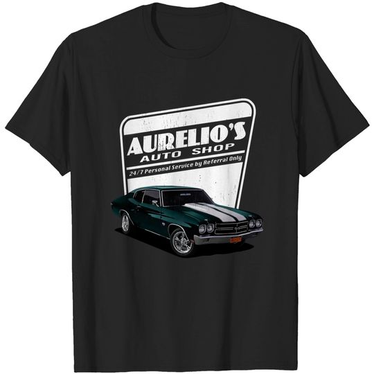 Discover Aurelio's Auto Shop - John Wick - John Wick - T-Shirt
