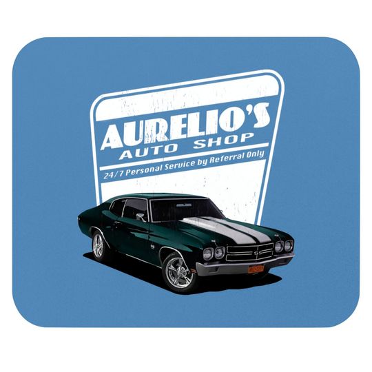 Discover Aurelio's Auto Shop - John Wick - John Wick - Mouse Pads