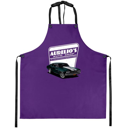 Discover Aurelio's Auto Shop - John Wick - John Wick - Aprons