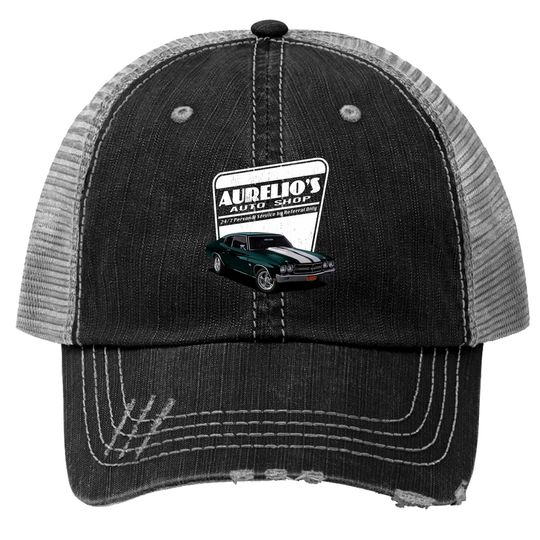 Discover Aurelio's Auto Shop - John Wick - John Wick - Trucker Hats