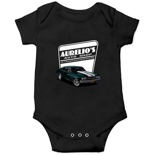 Discover Aurelio's Auto Shop - John Wick - John Wick - Onesie