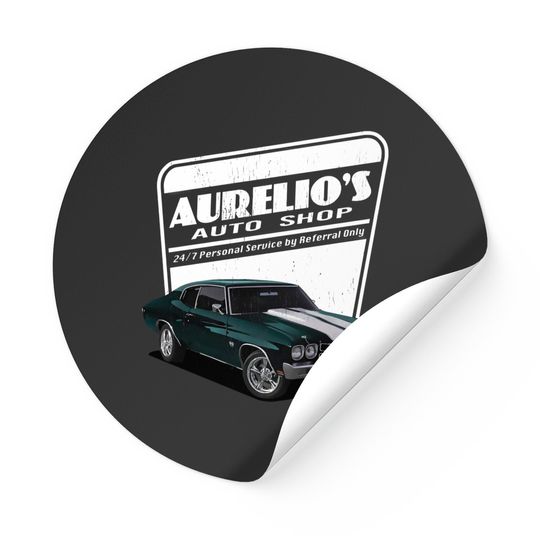 Discover Aurelio's Auto Shop - John Wick - John Wick - Stickers