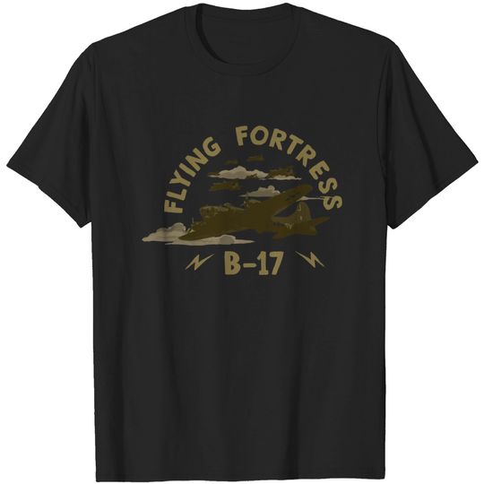Discover B17 Flying Fortress - B17 Flying Fortress - T-Shirt