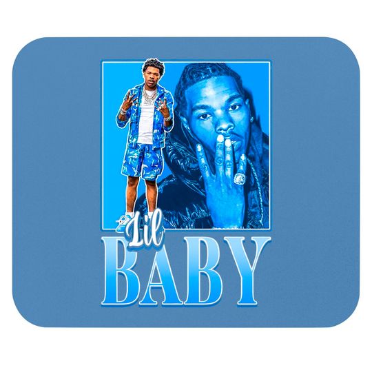 Discover Lil Baby | 90s Graphic Mouse Pad