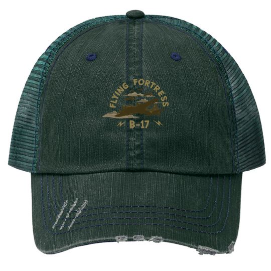 Discover B17 Flying Fortress - B17 Flying Fortress - Trucker Hats