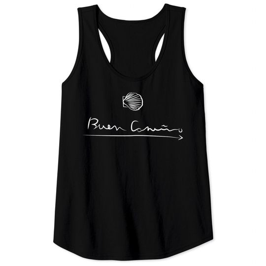 Discover Buen Camino symbol The Way Of St. James Tank Tops