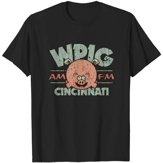 Discover WPIG Cincinnati 1978 - Radio Station - T-Shirt