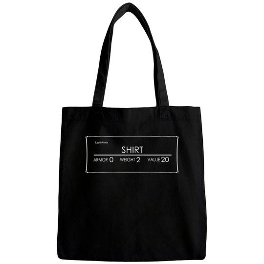 Discover Light Shirt Armor weight Value Bags