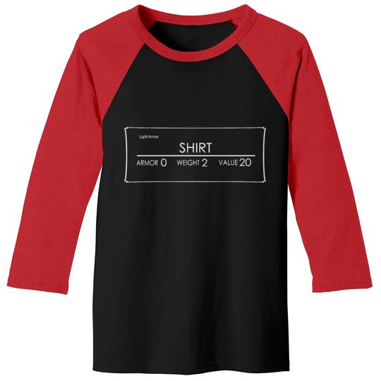 Discover Light Shirt Armor weight Value Baseball Tees