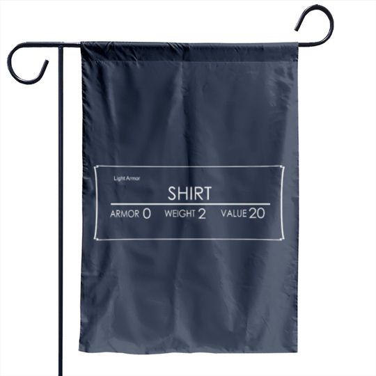 Discover Light Garden Flag Armor weight Value Garden Flags
