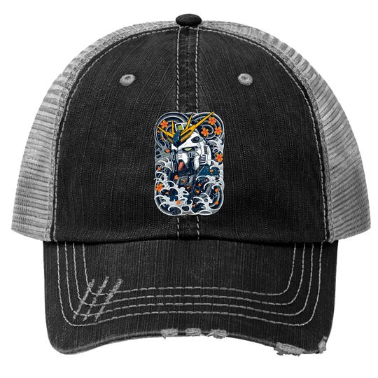Discover Nu Gundam - Gundam - Trucker Hats