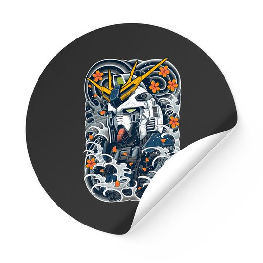 Discover Nu Gundam - Gundam - Stickers