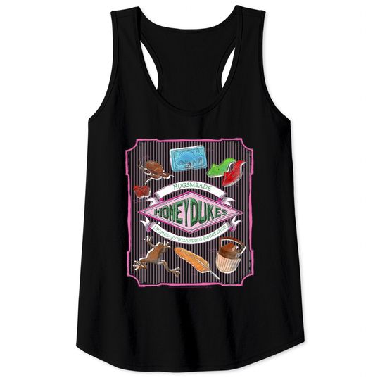 Discover Harry Potter Honeydukes Hogsmeade Label Tank Tops