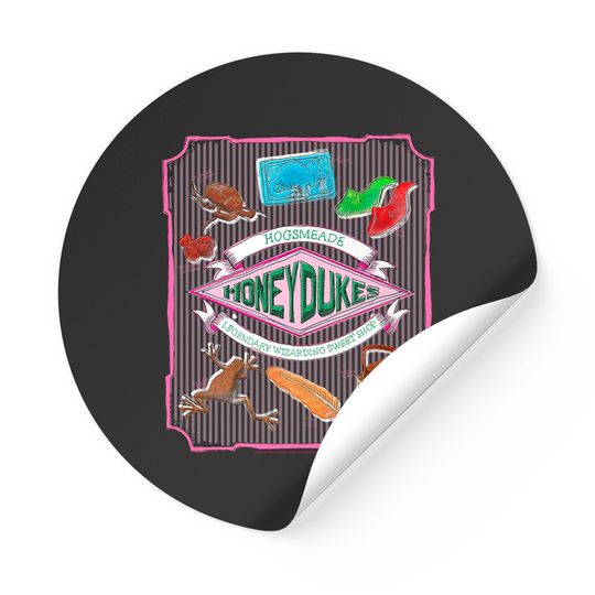 Discover Harry Potter Honeydukes Hogsmeade Label Stickers