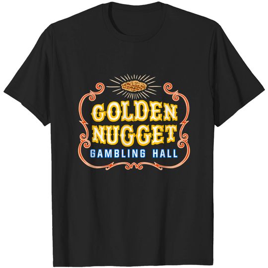 Discover Golden Nugget Vintage Logo - Hotel Casino Vegas - Vegas - T-Shirt