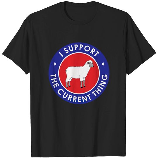 Discover I Support The Current Thing NPC Sheep Normie Essential T-Shirt