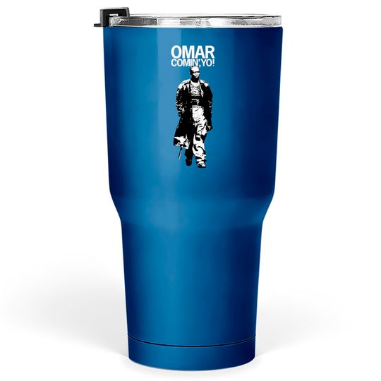 Discover Omar Comin' The Wire - Omar Little - Tumblers 30 oz