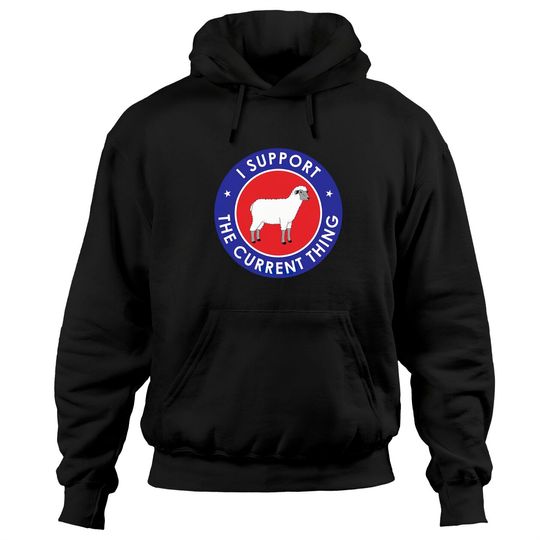 Discover I Support The Current Thing NPC Sheep Normie Essential Hoodies