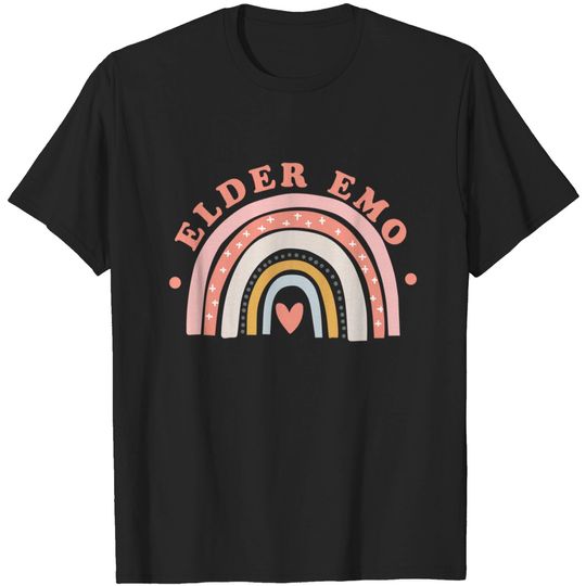 Discover Elder Emo - Goth Rainbow T-Shirt