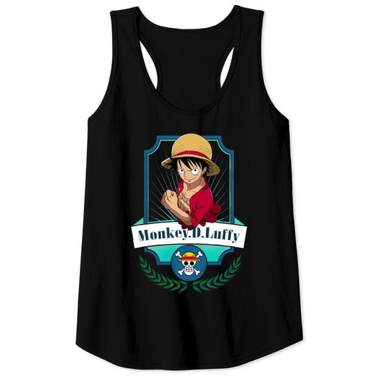 Discover One piece anime - Monkey D Luffy - One Piece Anime - Tank Tops