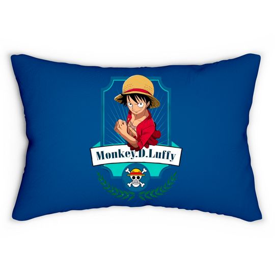 Discover One piece anime - Monkey D Luffy - One Piece Anime - Lumbar Pillows