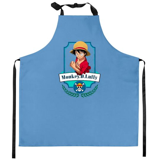 Discover One piece anime - Monkey D Luffy - One Piece Anime - Kitchen Aprons