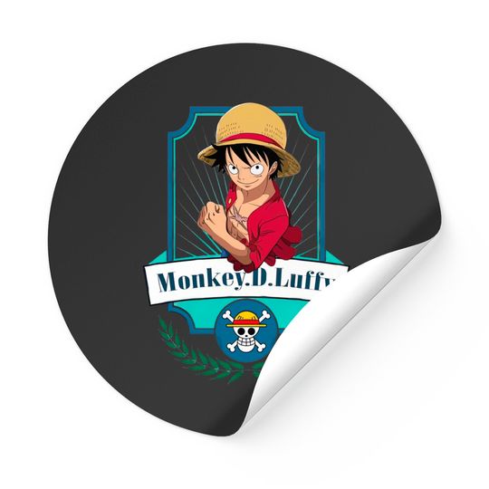 Discover One piece anime - Monkey D Luffy - One Piece Anime - Stickers