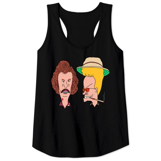 Discover Beavis and Butthead Tank Tops in Fear and Loathing Style