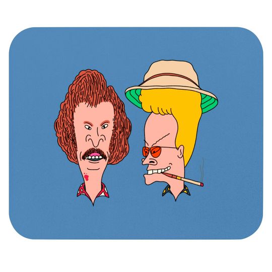 Discover Beavis and Butthead Mouse Pads in Fear and Loathing Style