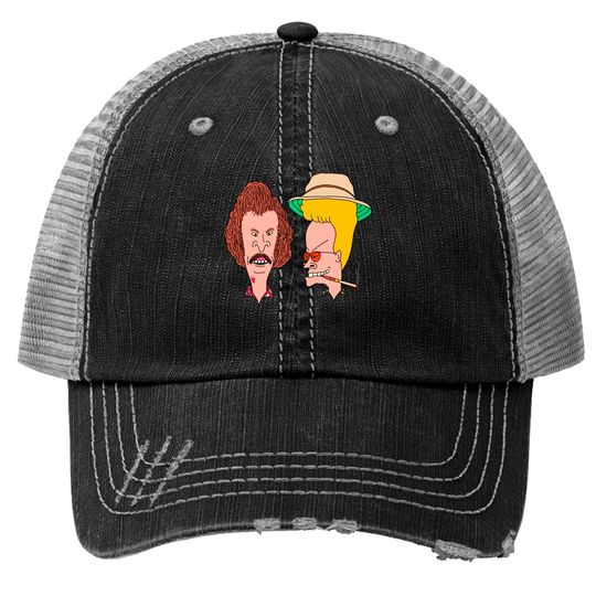 Discover Beavis and Butthead Trucker Hats in Fear and Loathing Style