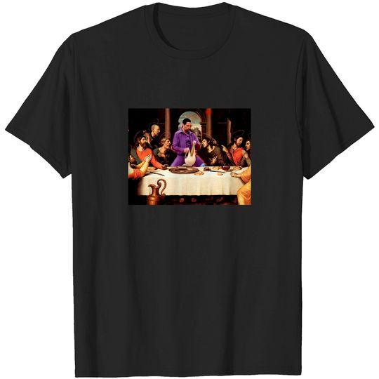 Discover JESUS Quintana The Big Lebowski Dude Last Supper t-shirt