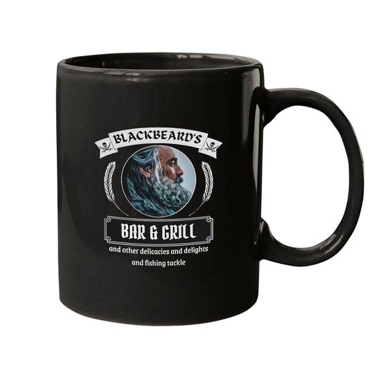 Discover Blackbeard's Bar and Grill Mugs/Our Flag Means Death
