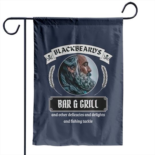 Discover Blackbeard's Bar and Grill Garden Flags/Our Flag Means Death