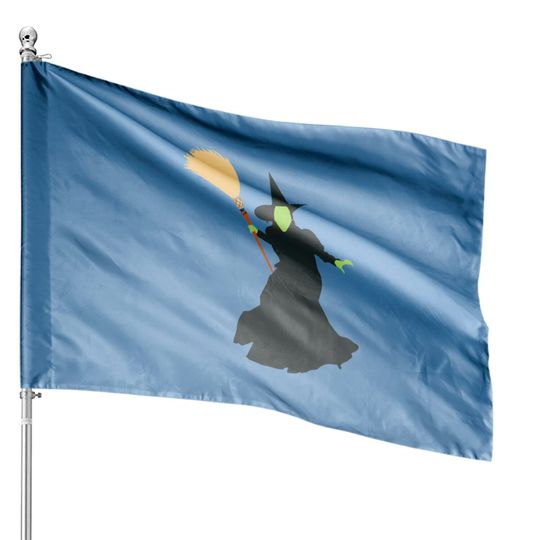 Discover Wicked Witch - Wizard Of Oz - House Flags
