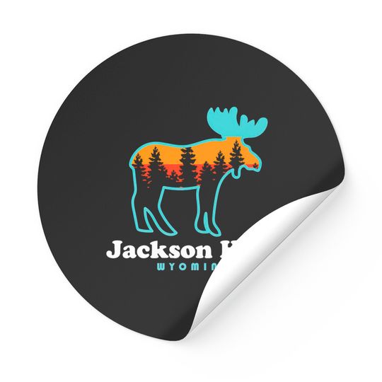 Discover Jackson Hole Wyoming - Jackson Hole - Stickers