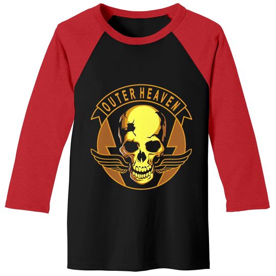 Discover Metal Gear Solid - Outer Heaven (enhanced) - Metal Gear - Baseball Tees