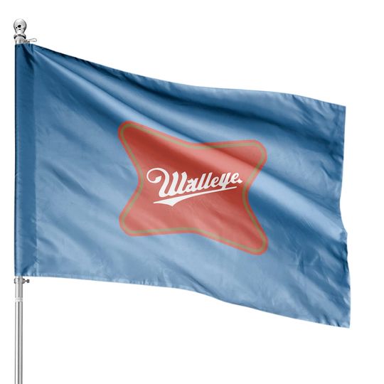 Discover Walleye Beer - Walleye Fishing - House Flags