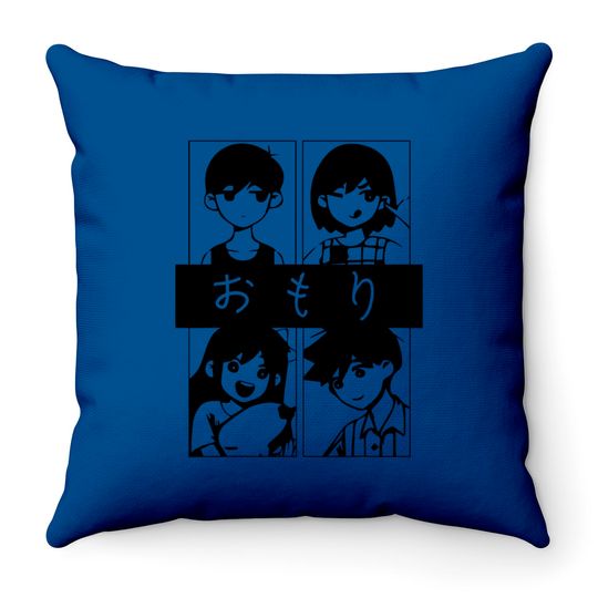 Discover Omori Throw Pillows Omori Kel Aubrey